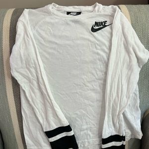 Girls Nike long sleeved shirt.